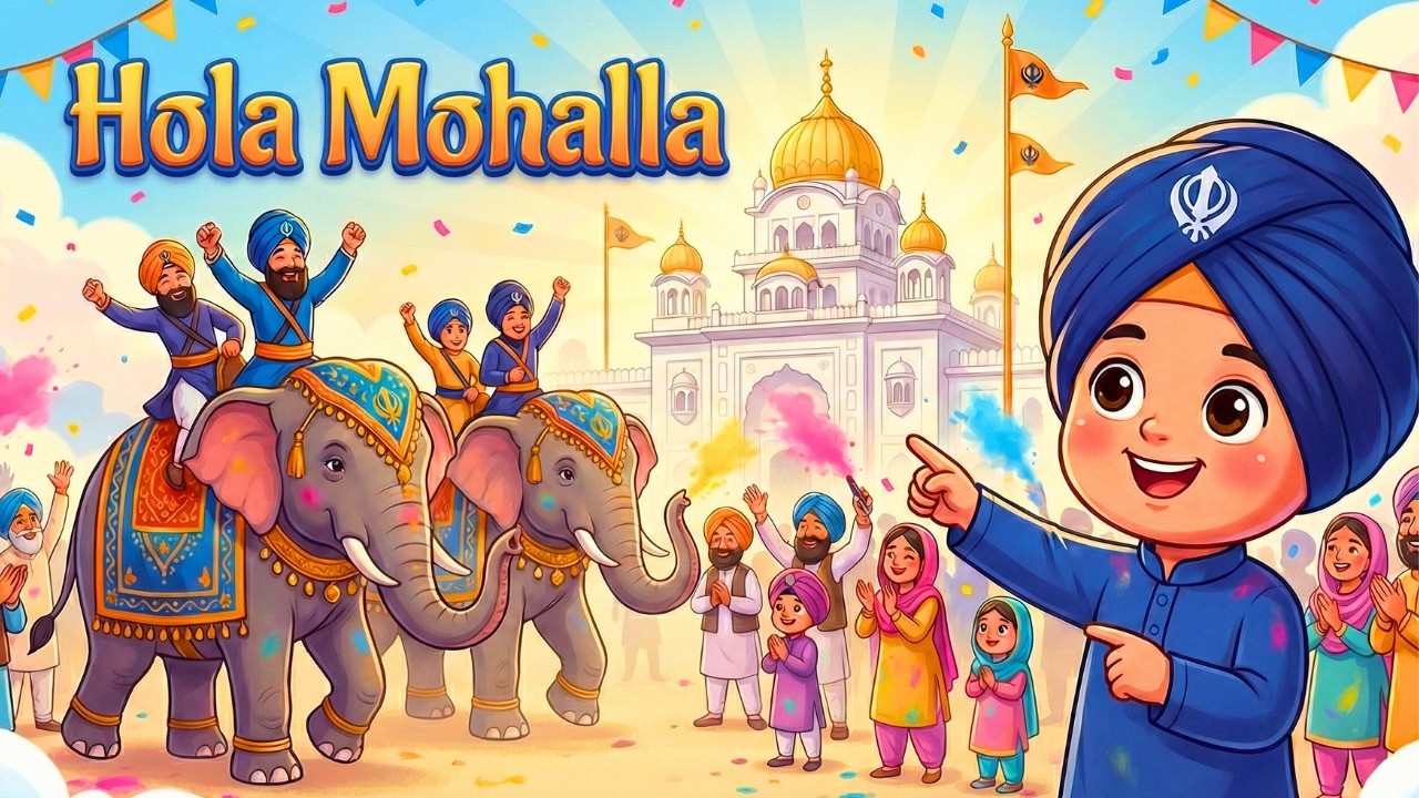 Loka Diya Holiya Te Khalse Da Hola | Hola Mohalla Anandpur Sahib 2026 | Ik Onkar Satnam