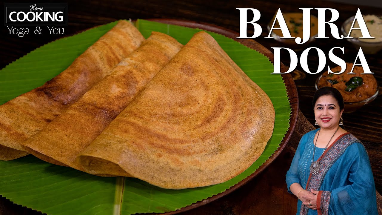 Здоровый рецепт Баджра Доса | Йогическое и аюрведическое просо доса