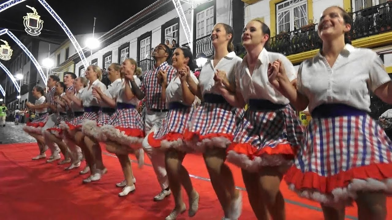 United States Of America Group On Folk Azores Festival 2019 - Terceira Island Azores