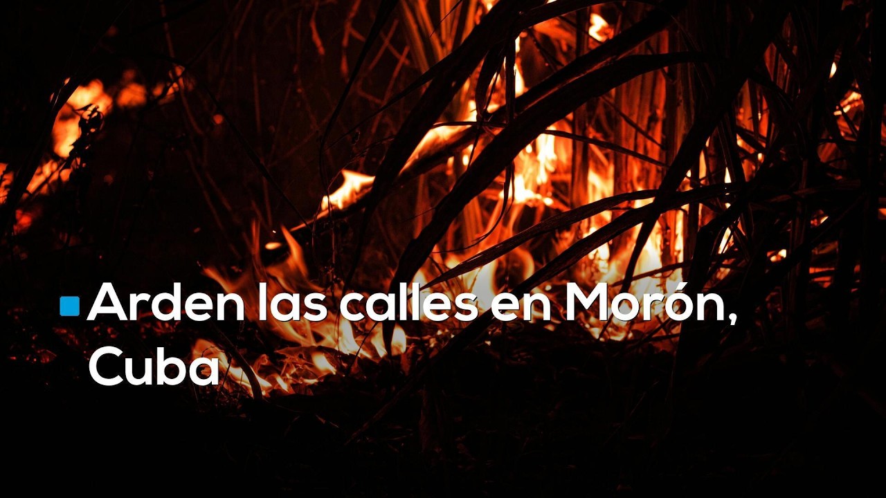 Protestas en Cuba: ciudadanos se manifiestan en Mor&oacute;n por constantes apagones