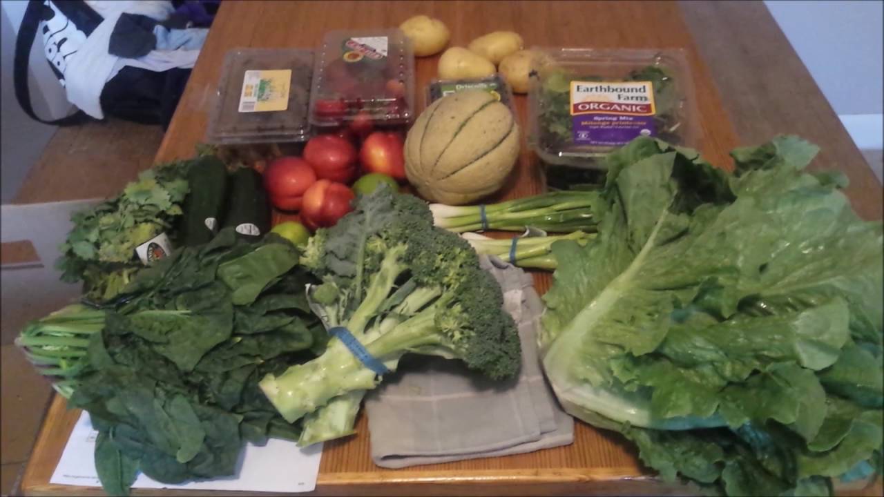 OrganicsLive Fruit and Veg Haul July2016