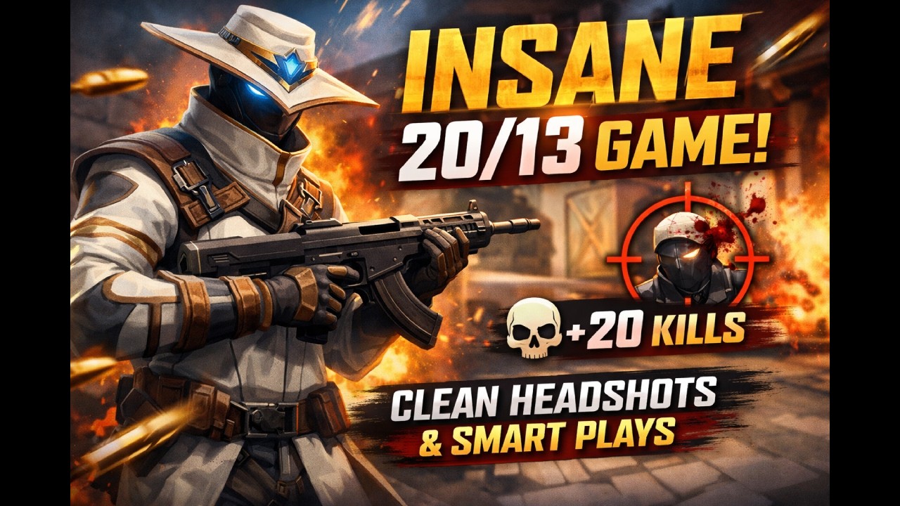 INSANE 20/13 CYPHER GAME 😳💥 CLEAN HEADSHOTS & SMART PLAYS | VALORANT