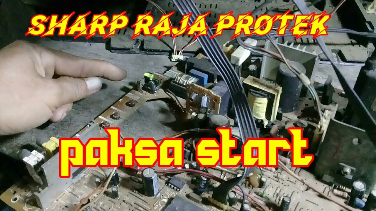 tv sharp Q beat 2 protek dan cara melumpuhkannya