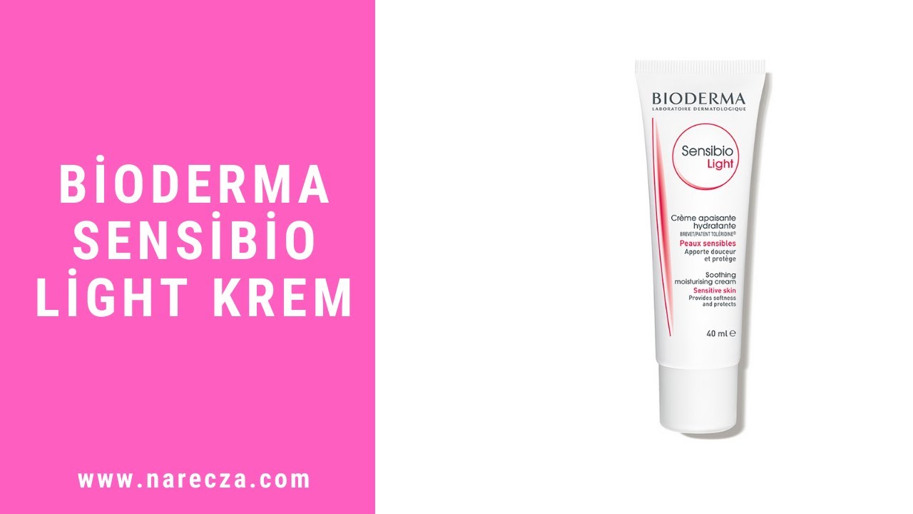 BİODERMA SENSİBİO LİGHT KREM - Hassas Ciltler İçin Nemlendirici Bakım Kremi