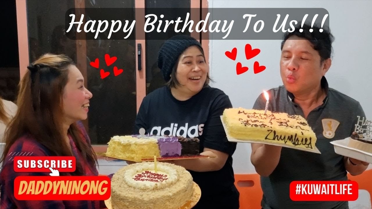Happy Birthday to Us - DaddyNinong, Merlina & Charisse, March 1 & 2, 2023 @daddyninong