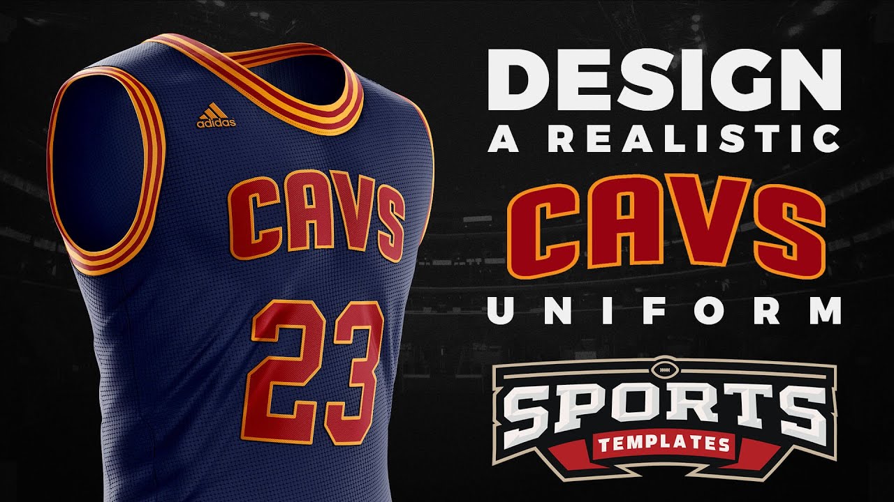 How to design custom Basketball Uniform concepts using photoshop templates