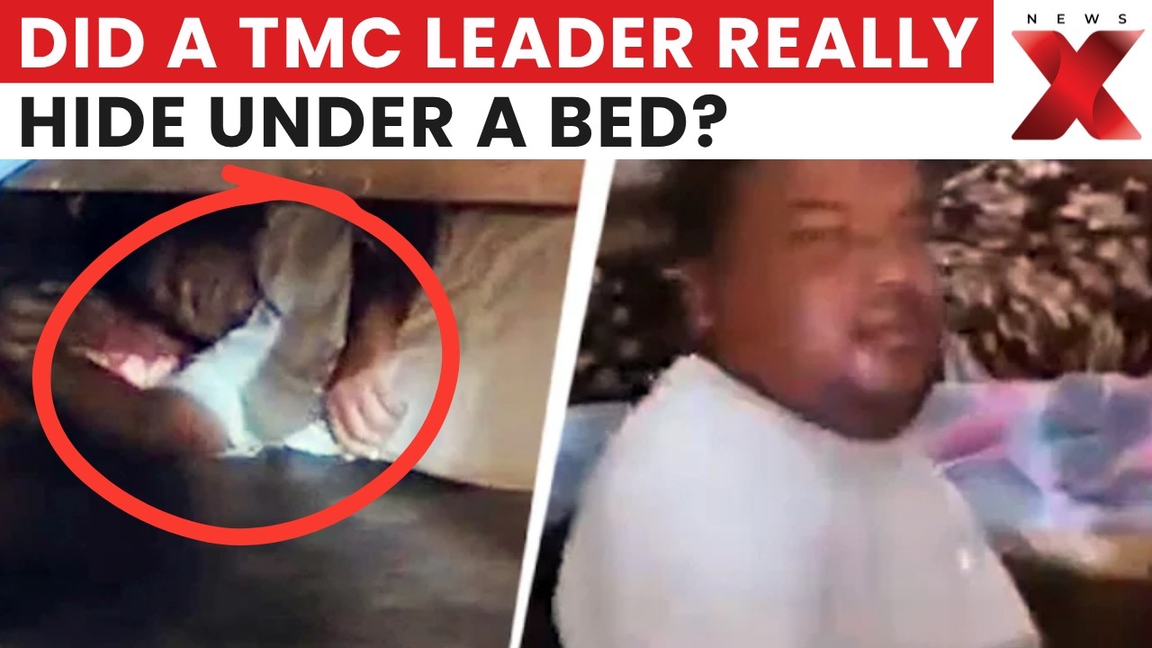 TMC Leader Found Hiding Under Bed? Viral Video Sparks Political Firestorm