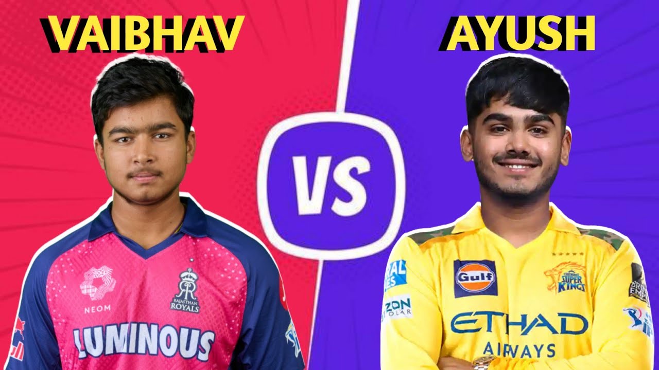 🔥Vaibhav Suryavanshi 🆚 Ayush Mhatre &ndash; Which Young Talent Will Be In IPL 2025?