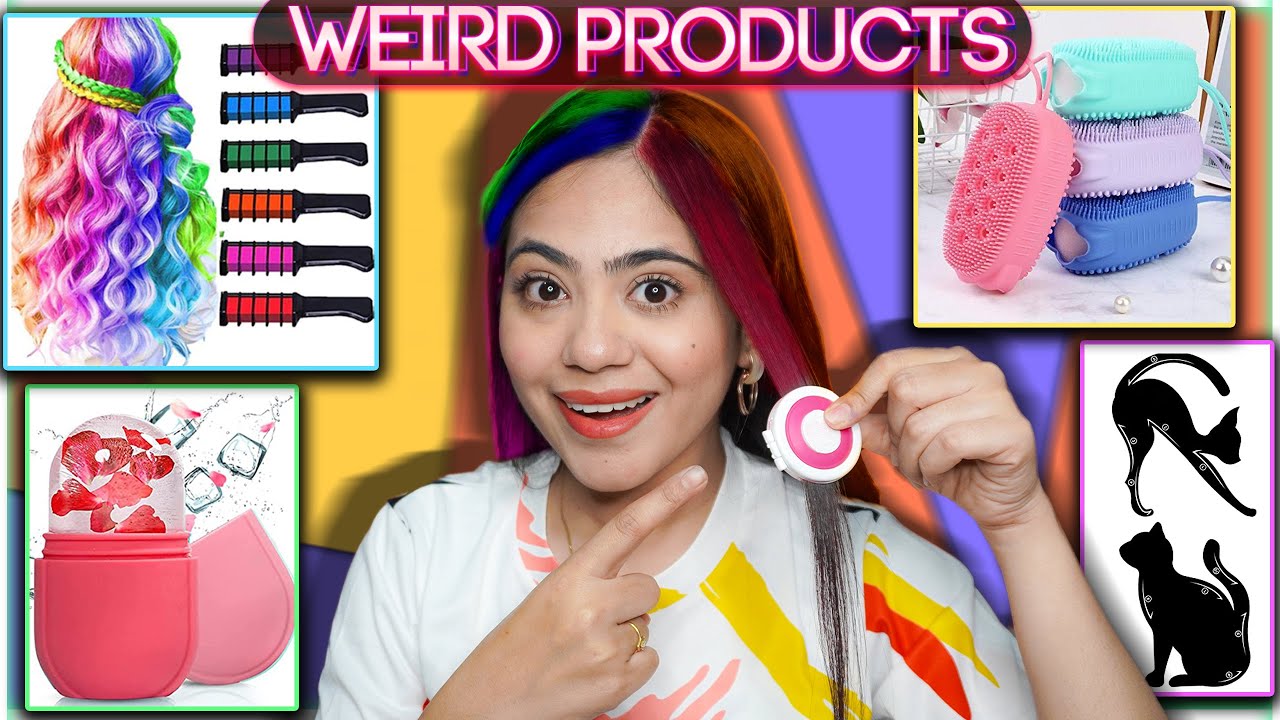 Testing Most Viral & Weird Beauty products from Amazon| 🤯Paisa barbad😫?