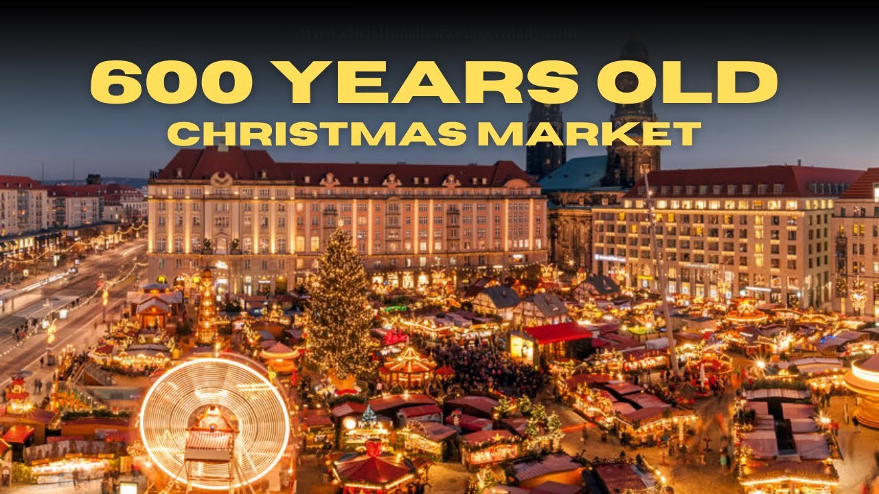 600 Years Old Christmas Market 🎄 Dresden Germany | Tamil Travel Vlog