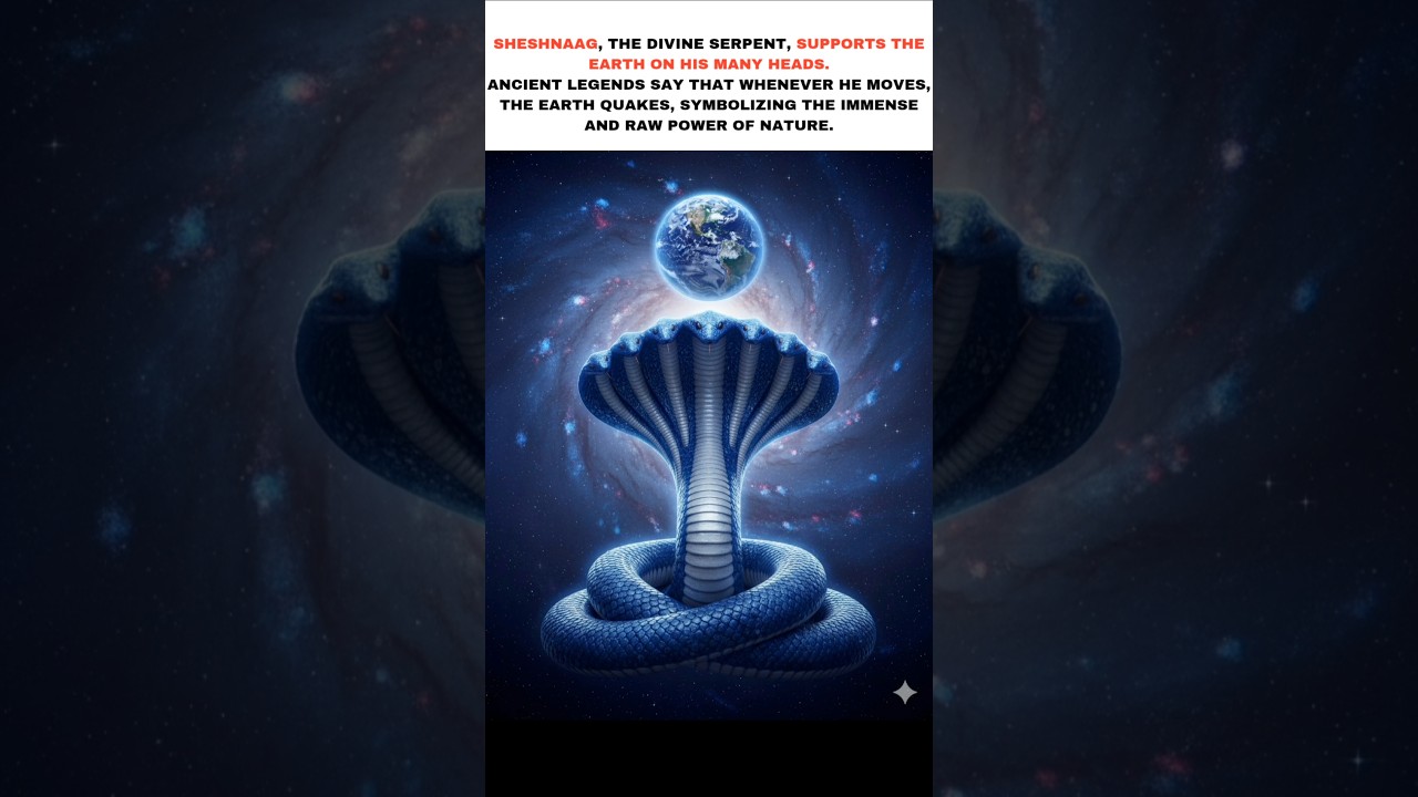 Sheshnaag: The Cosmic Serpent Who Holds the Earth – Mythology & Nature's Power 