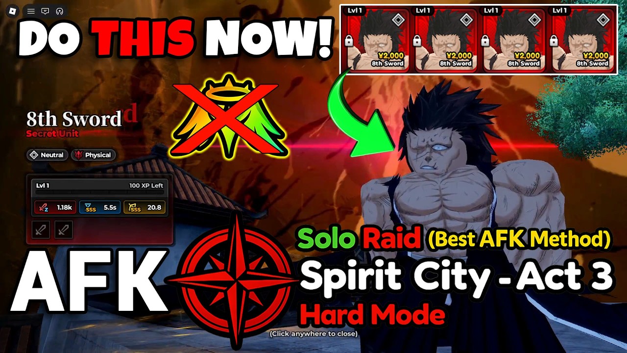 THE *BEST* AFK FARM METHOD TO SOLO ACT 3 RAID IN ANIME EXPEDITIONS! NO UNBOUND | KENPACHI SHOWCASE!