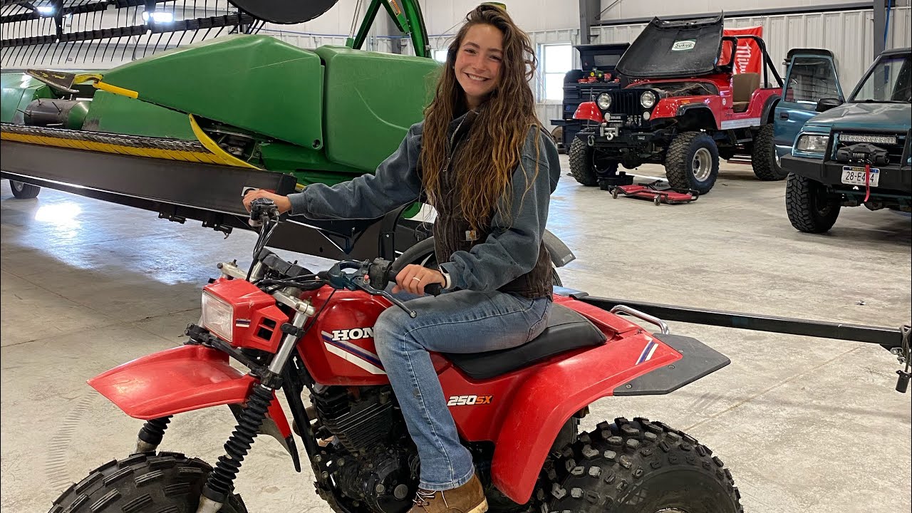 Case 8250 and Honda 3 Wheelers!
