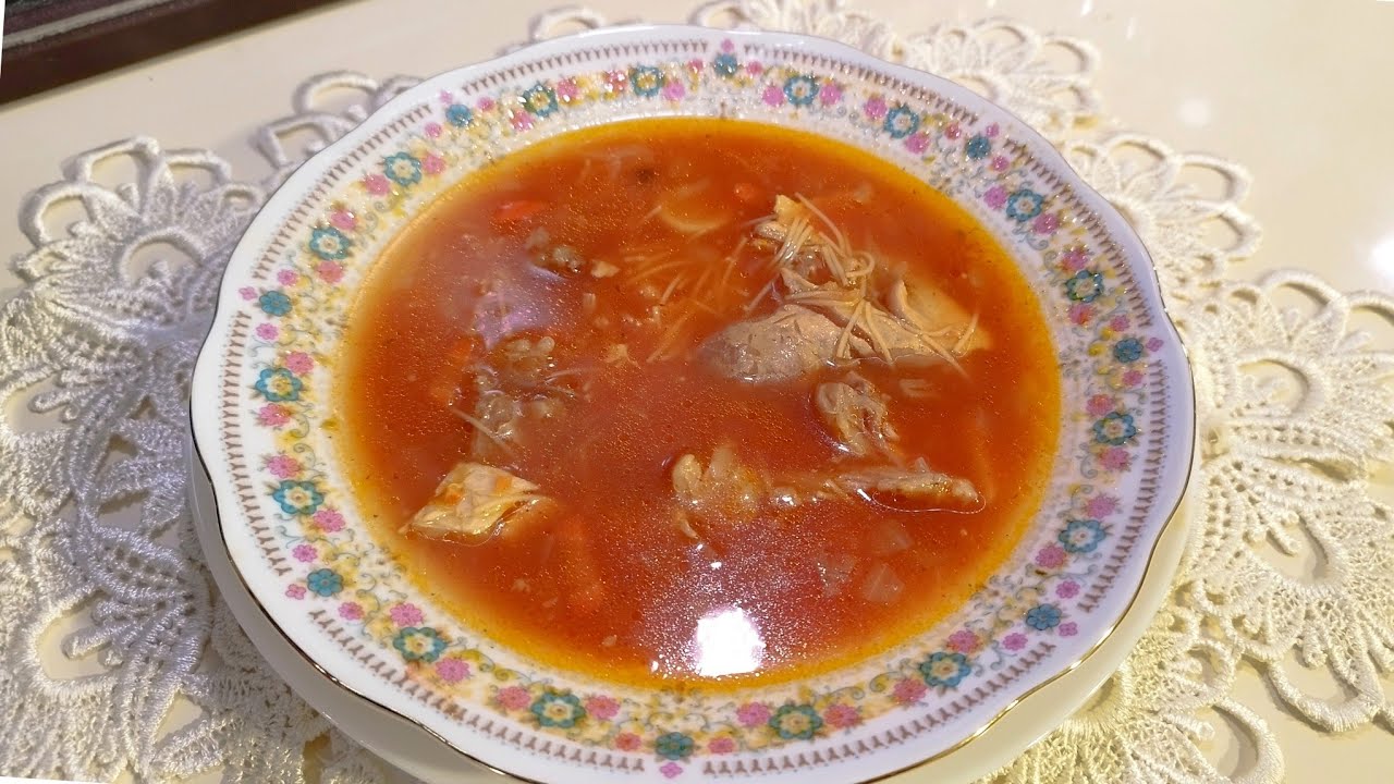Ciorba de roșii a la Bunica,un deliciu culinar 👌🇷🇴❤️