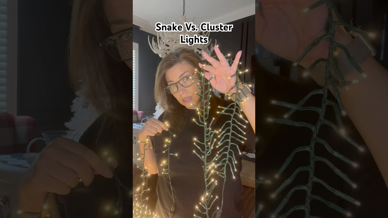 Cluster Lights Vs. Snake Lights 2024 | Holiday Hangups