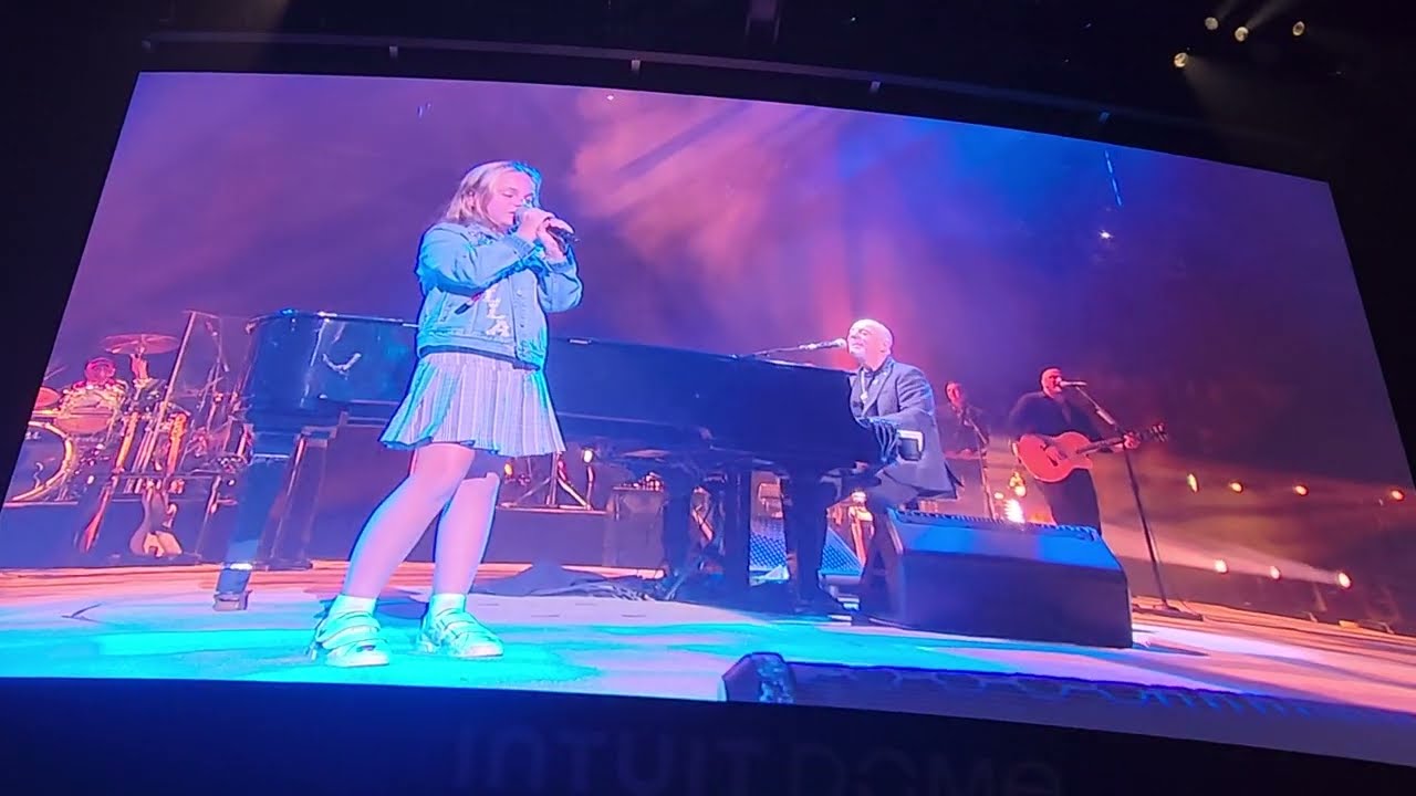 Billy Joel & his 9 yr old daughter Della Rose - My Life - Los Angeles 2024