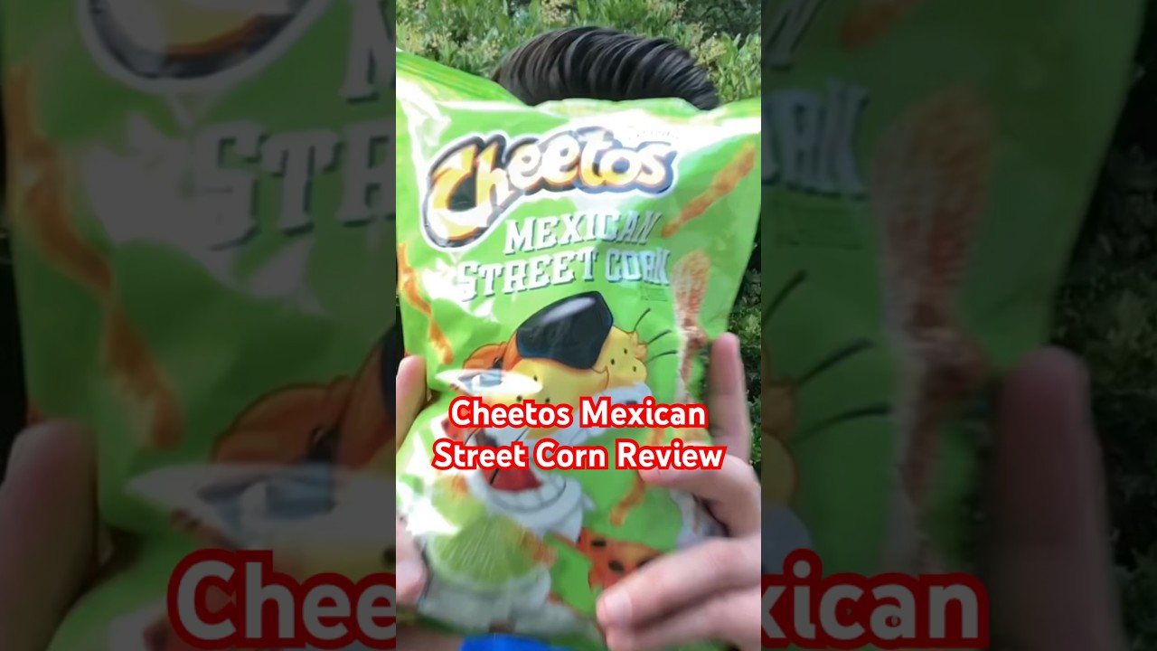 CHEETOS Mexican Street Corn TASTE TEST 😋🤤 #shorts #cheetos #snacks #review