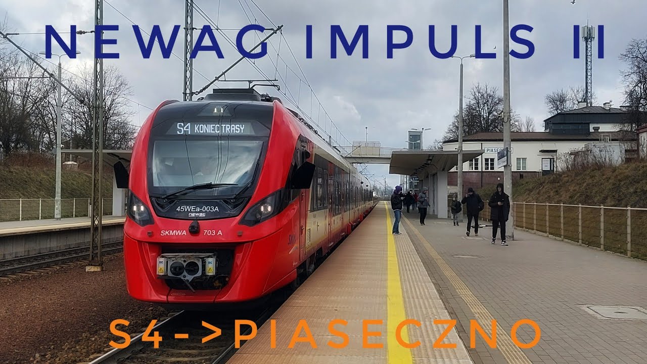 🚄[S4] SKM jedzie do Piaseczna! | Przejazd: Stacje W-wa Gdańska - Piaseczno | Newag Impuls II