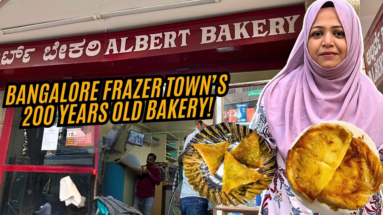 Bangalore's 200-Year-Old ALBERT Bakery – Must-Try Bheja Puff, Mutton Samosa & Khova Naan!