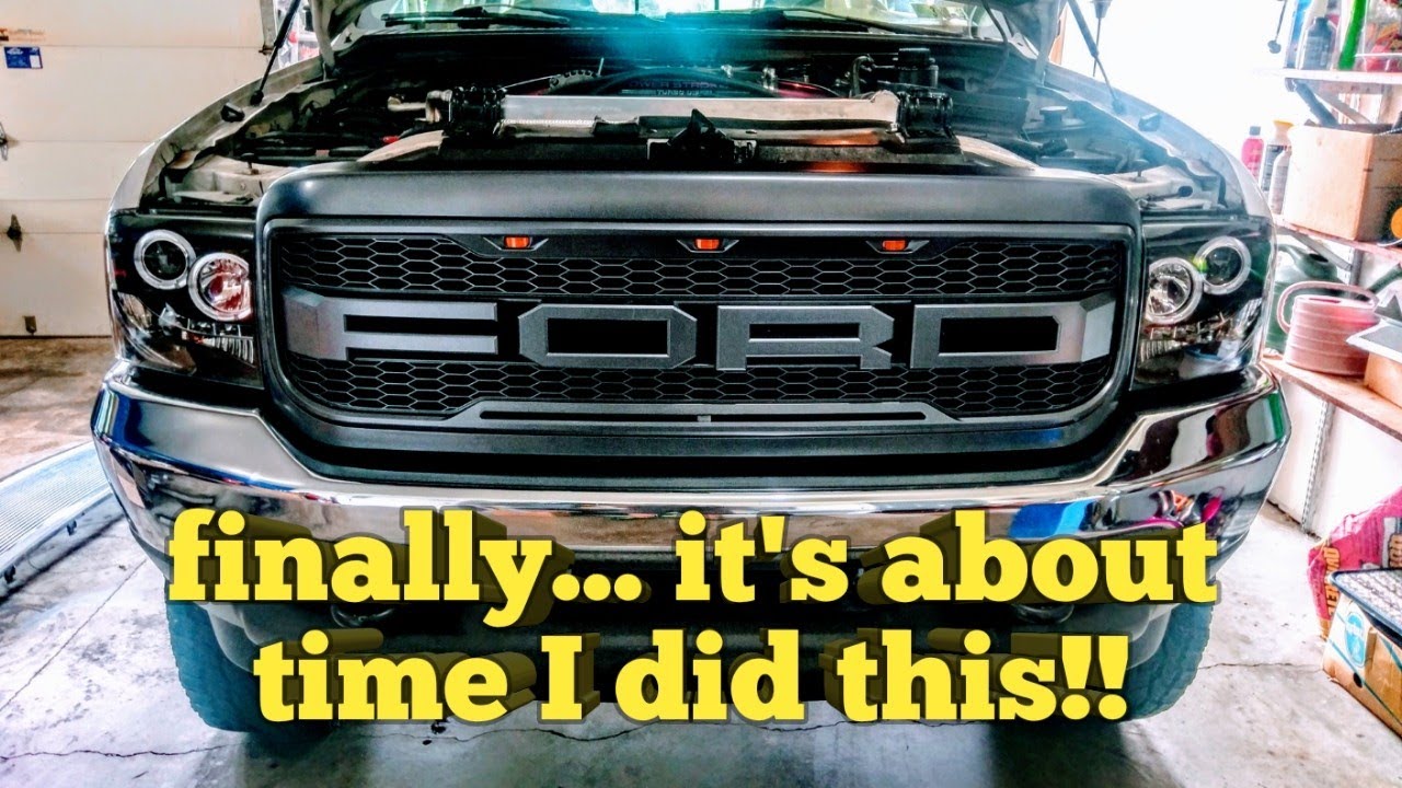Raptor Style Grille Super Duty