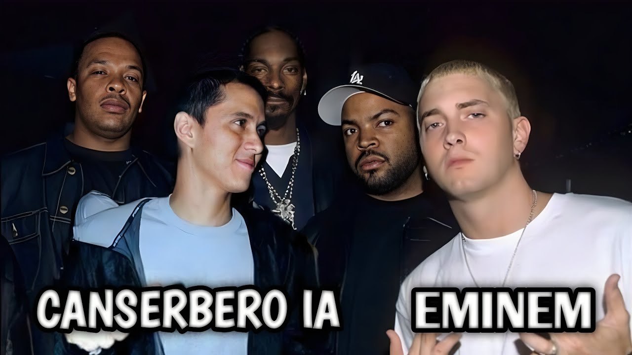🎧 EMINEM - Without Me - Ft CANSERBERO IA 🥵 Remix.
