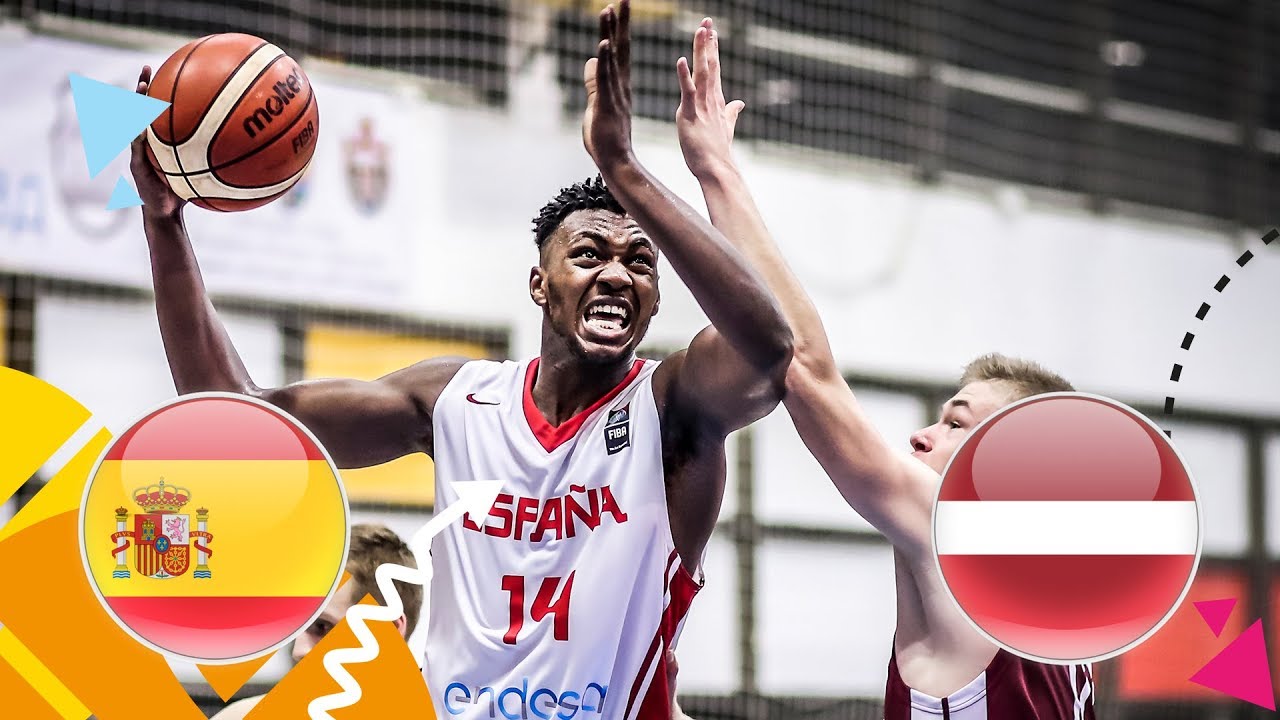 Spain v Latvia - Full Game - FIBA U16 European Championship 2018