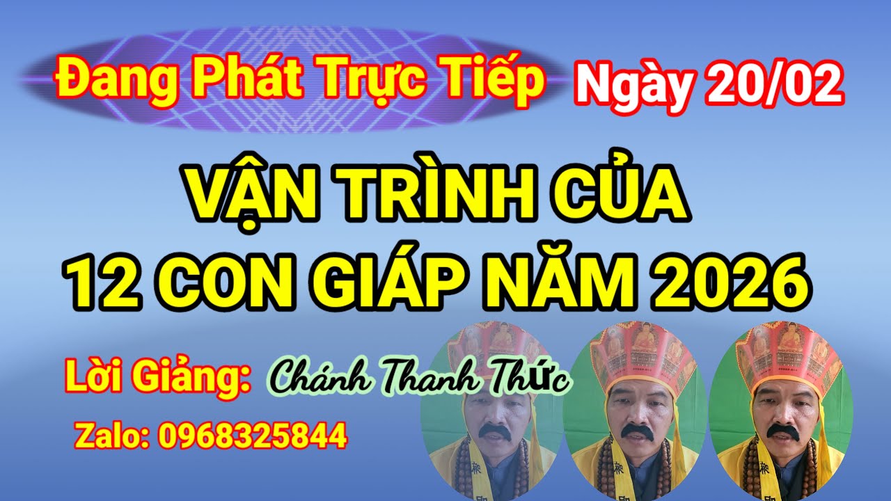 VẬN TRÌNH CỦA 12 CON GIÁP, NĂM 2026