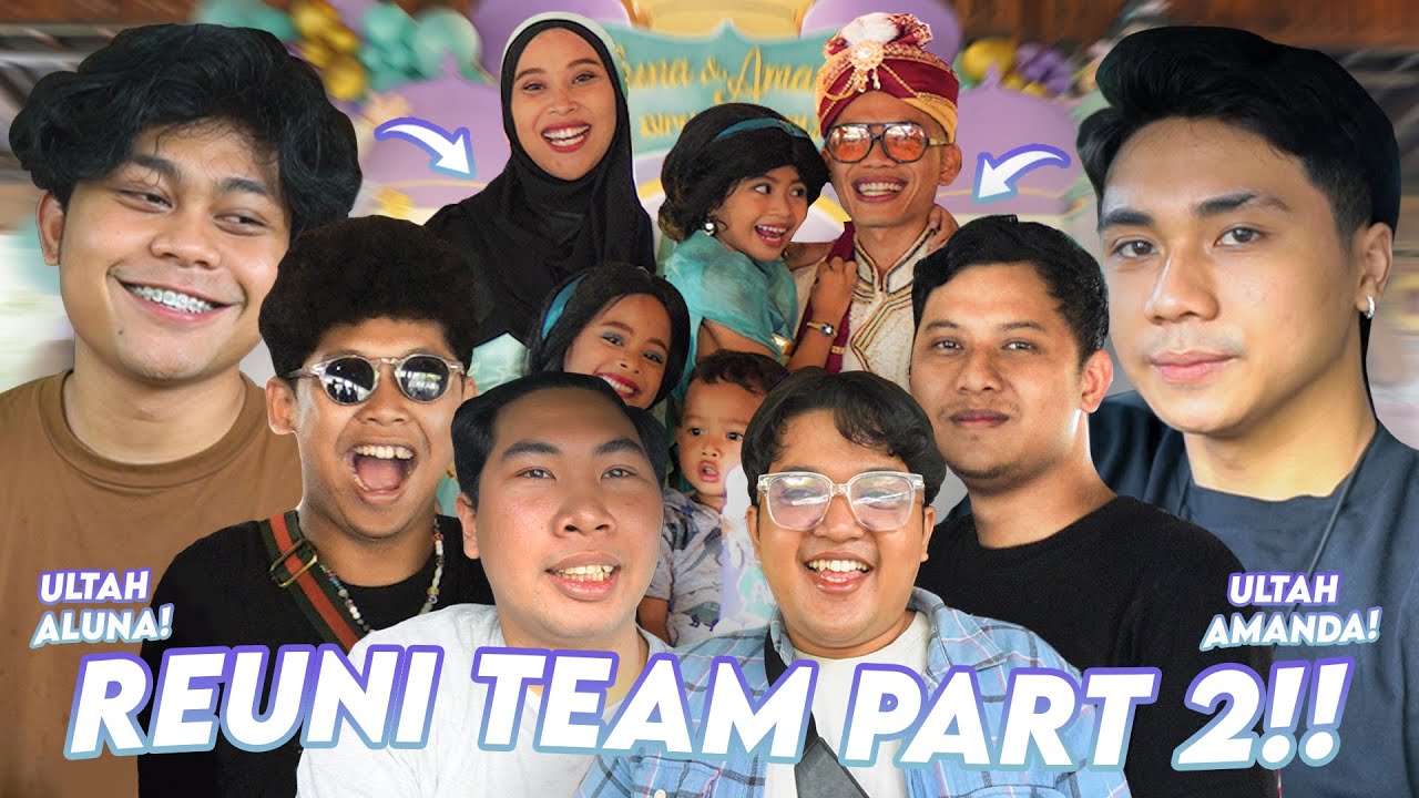 RUSUH!! REUNI BARENG TEAM LAMA DI ACARA ANAK ALVIAND!! NGAKAK!!😂