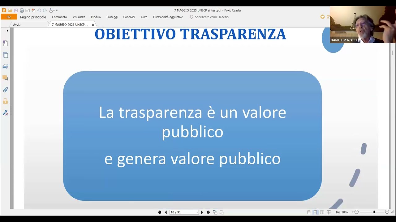 Corso COA24 - Il controllo sulla PA locale attraverso la trasparenza e l'accesso agli atti