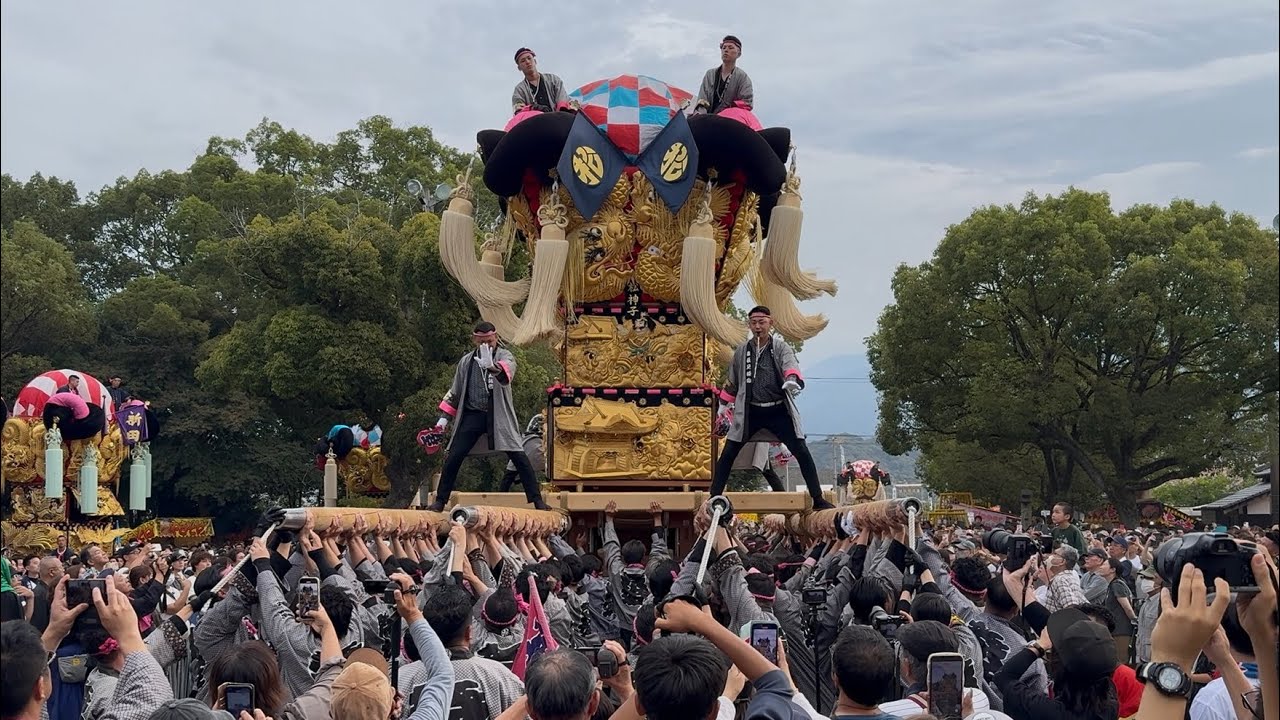 2025八幡神社かきくらべ同点1位　松神子太鼓台　新居浜太鼓祭り＜10月18日＞