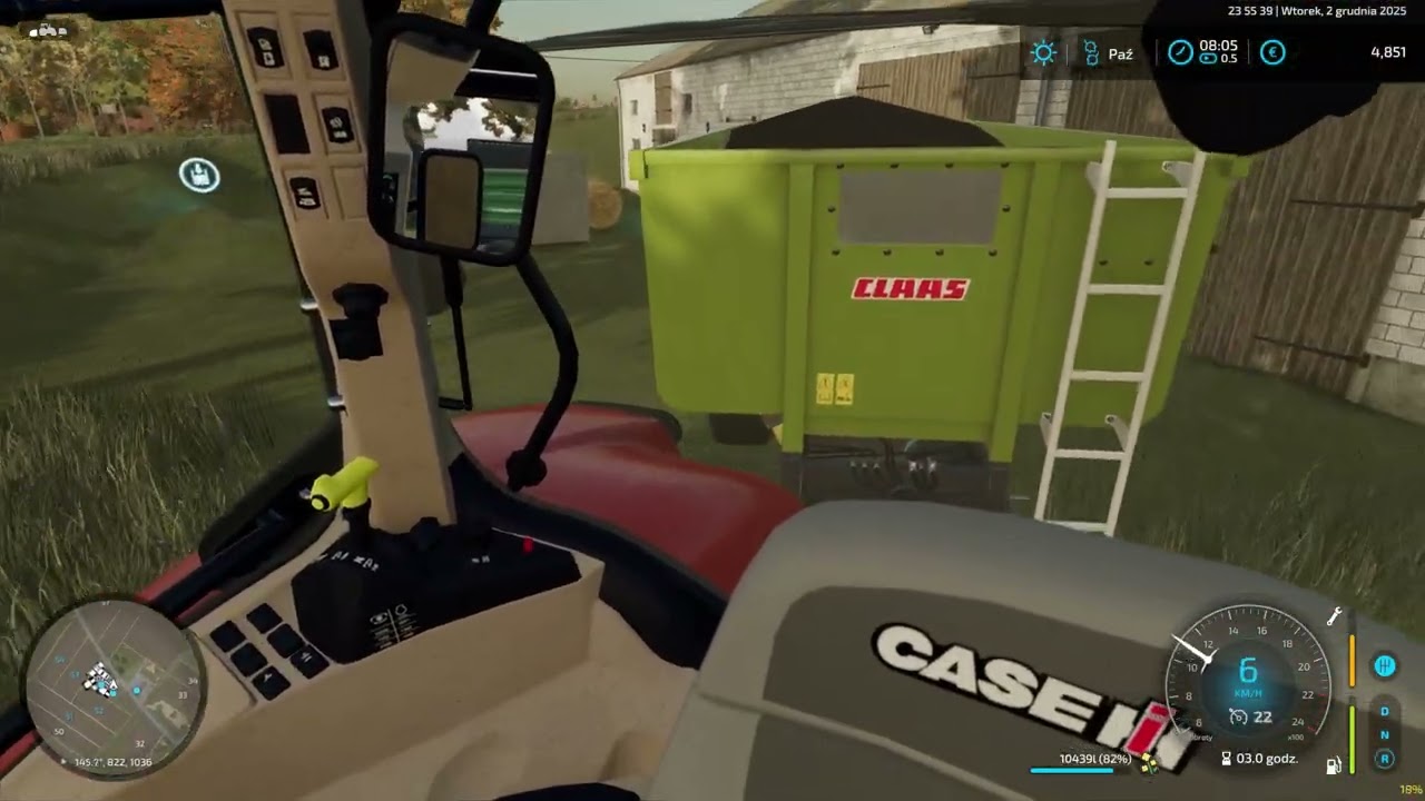 Trochę roboty w Październiku- Farming Symulator 22 ,, Rolnik z Zielonki