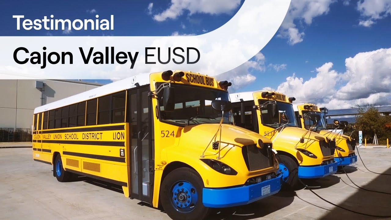 Cajon Valley's Electrification Journey So Far with Lion Electric!