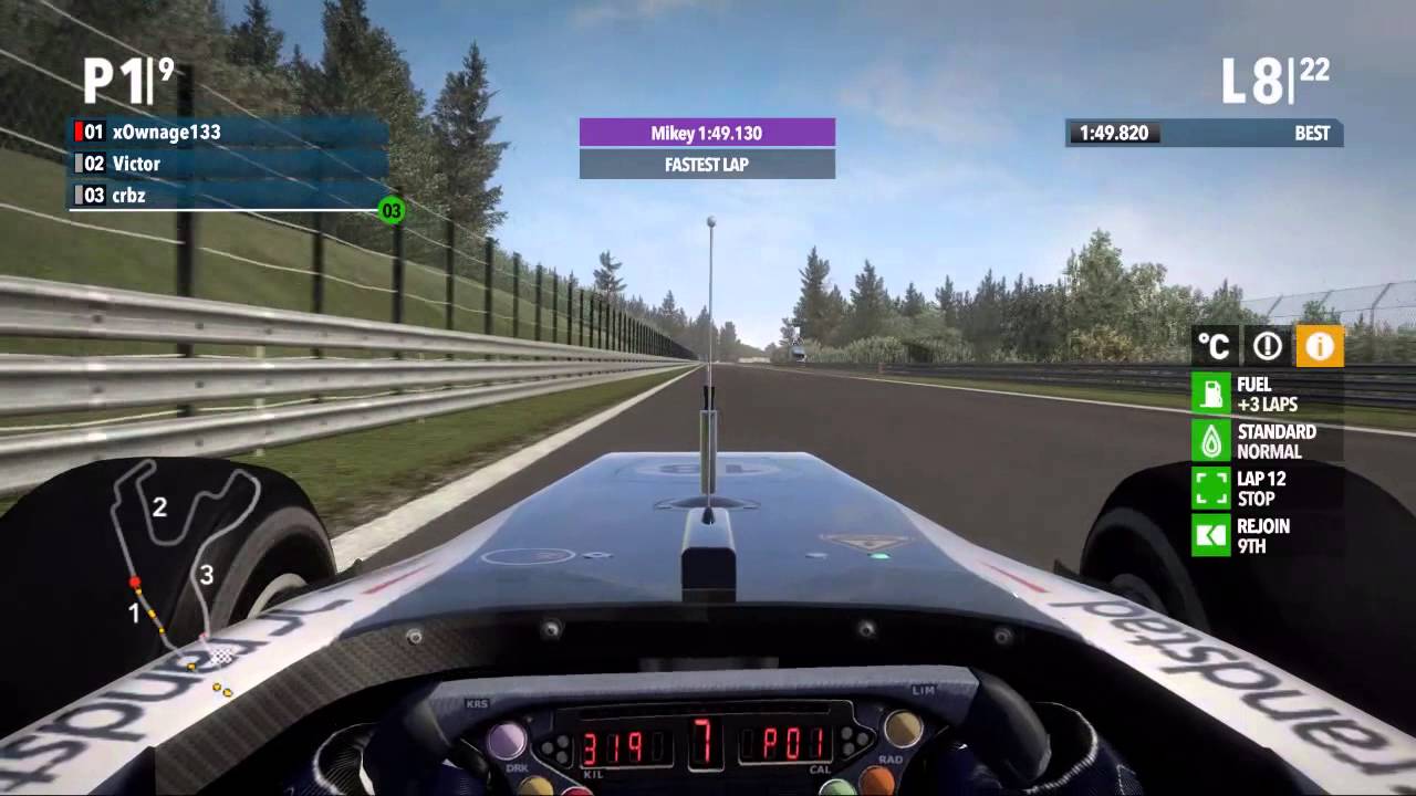 F1 2012 - Apex Racing League - Round 11: Circuit Spa-Francorchamps, Belgium