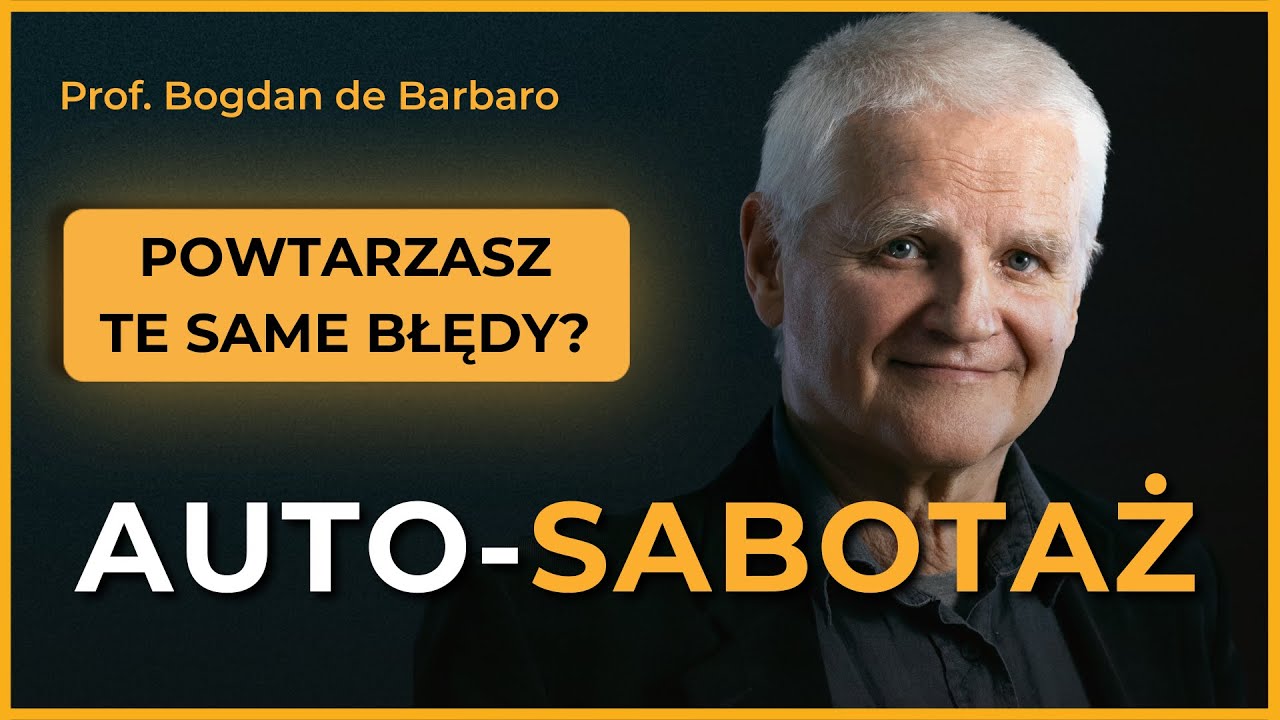 Jak odzyskać spokój i zrozumieć swoje lęki? - Bogdan de Barbaro | EUPHIRE