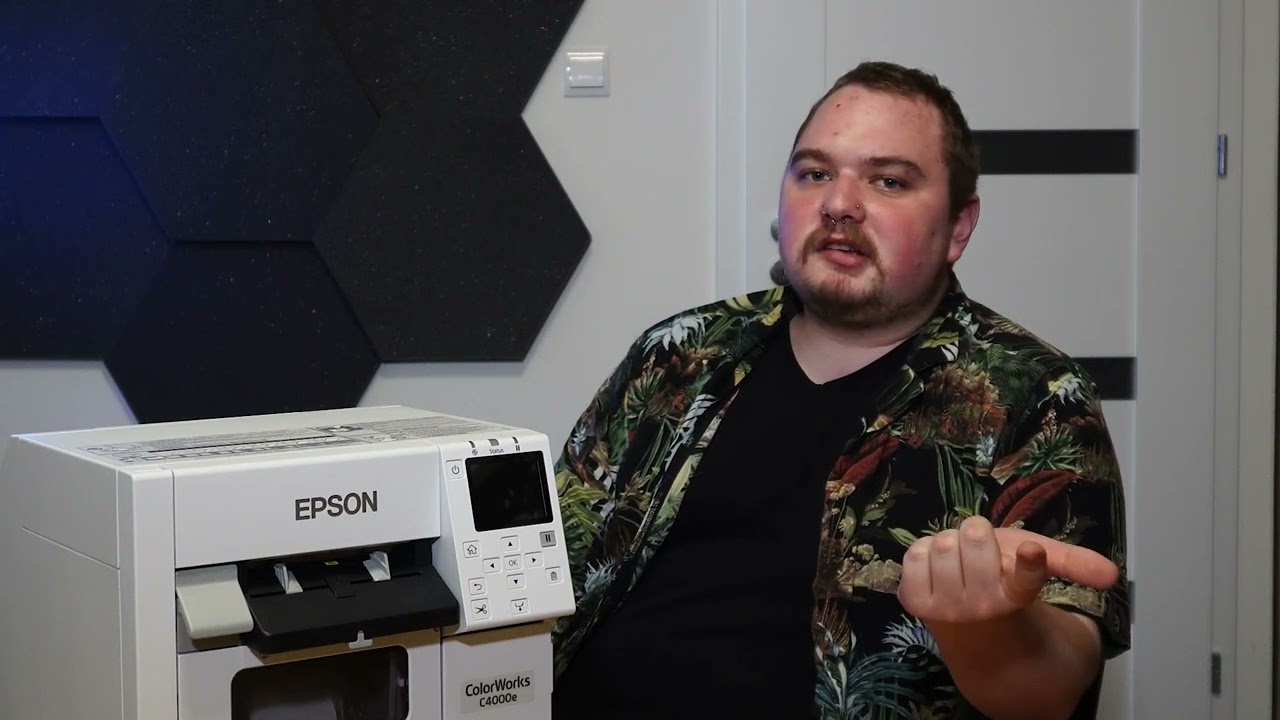 Drukarka do etykiet kolorowych - Epson ColorWorks C4000e