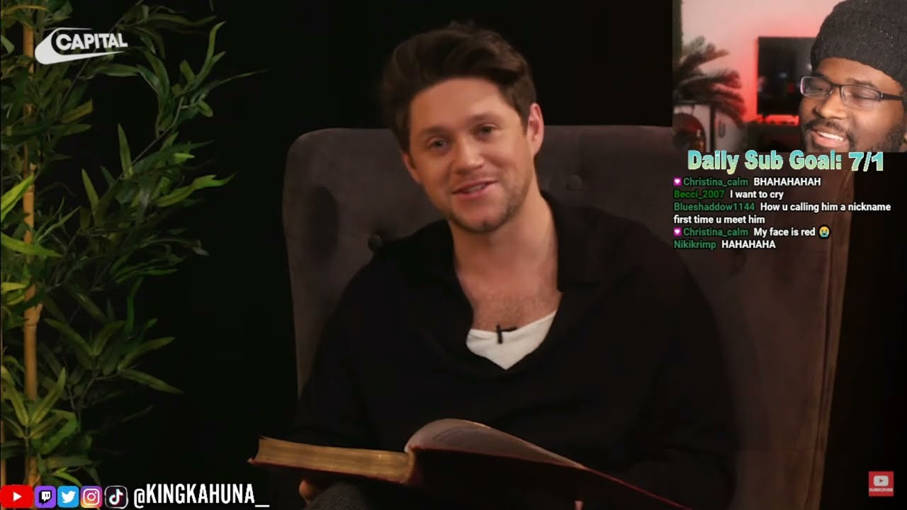 KingKahuna *cringes* to Niall Horan reading fanfics