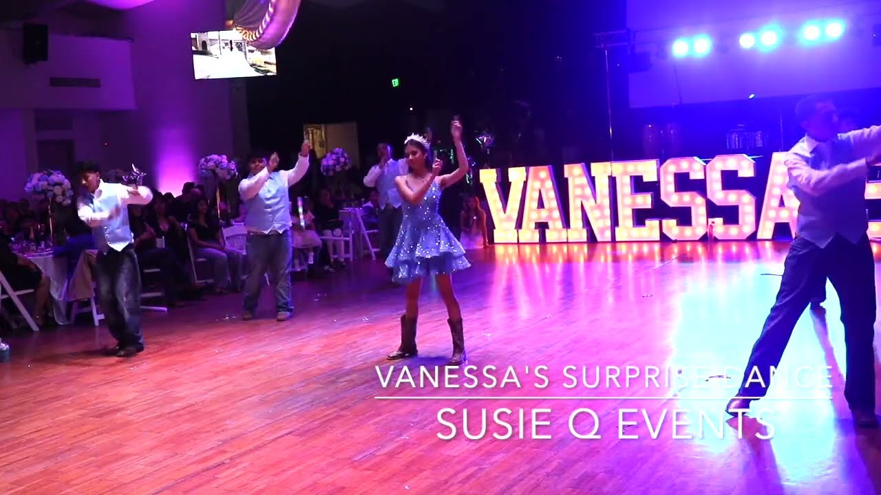 Vanessa Surprise dance By Susie Q Events