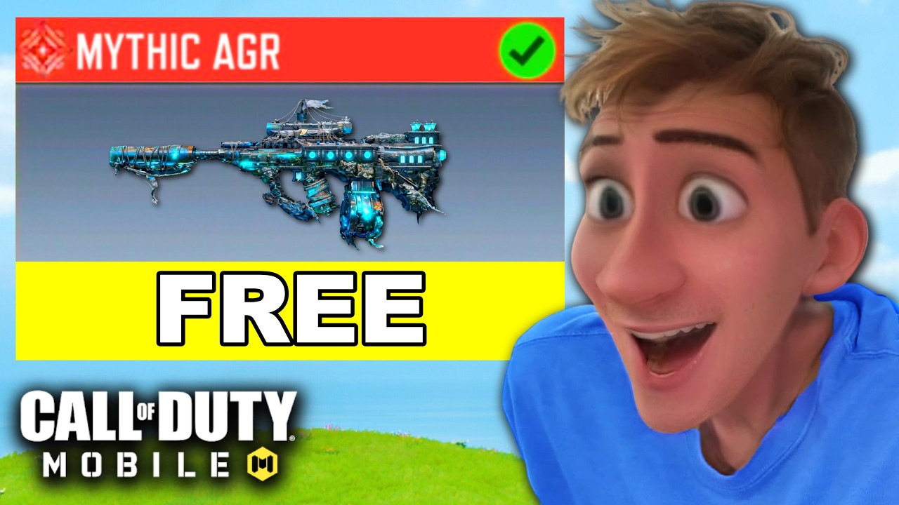 *NEW* FREE MYTHIC AGR in COD MOBILE 🤯 (SEASON 2 UPDATE)