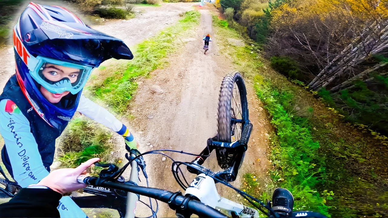 POV | Following a 9-Year-Old Down Holy Bike at La Pinilla Bike Park, Spain