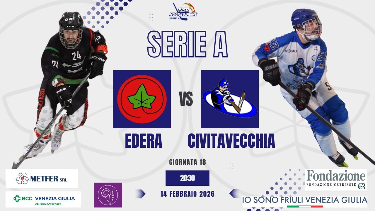 Edera vs CV Skating - 14/02/2026 - Stagione 25/26 - Serie A - Regular Season - Giornata 18