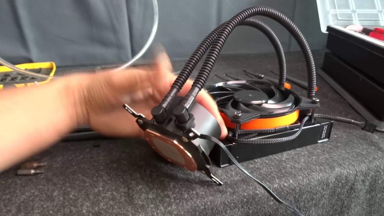 CoolerMaster MasterLiquid Lite 120 - Schläuche Umbauen/ modden & neu befüllen - German/ Deutsch