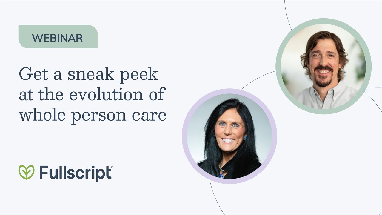 The future of whole person care is within reach