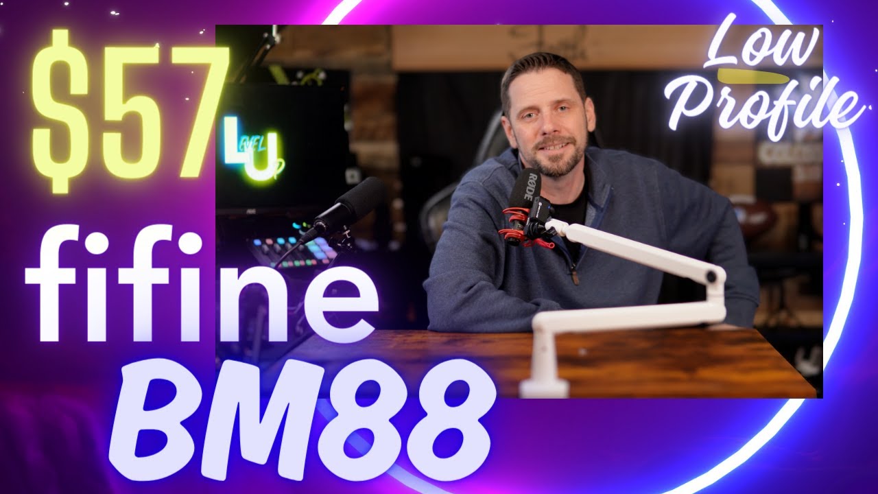 Низкопрофильная стрела fifine BM88 - возьму две, пожалуйста!