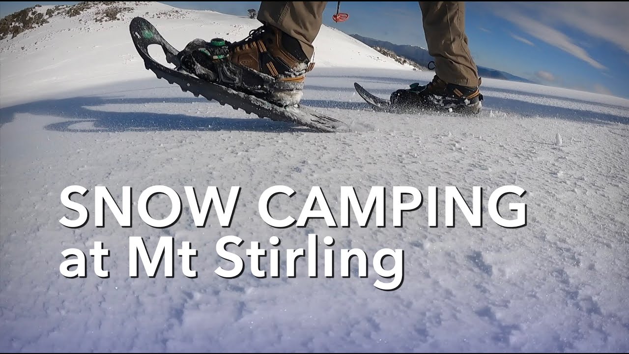 Snow Camping at Mt Stirling