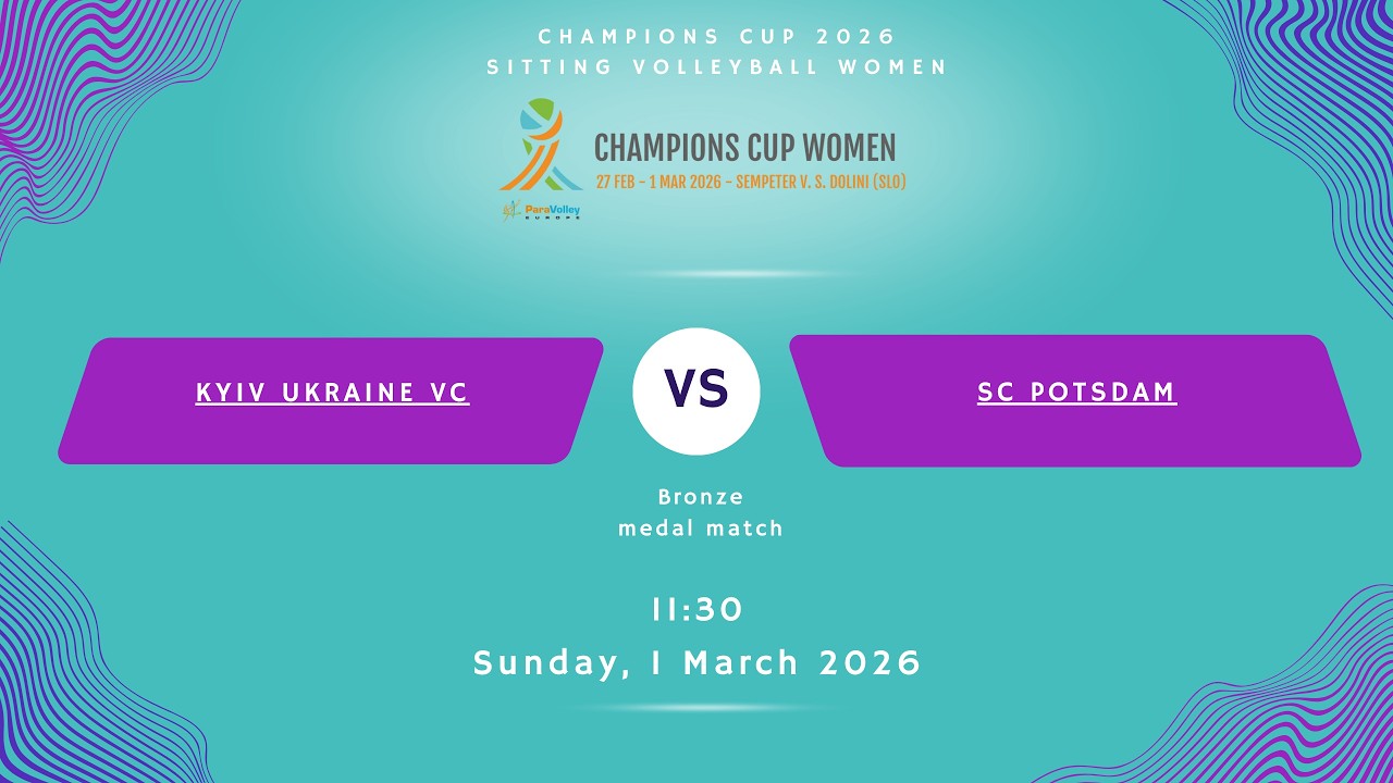 Kyiv Ukraine VC vs SC Potsdam | CCW 2026 | Women | 3rd place