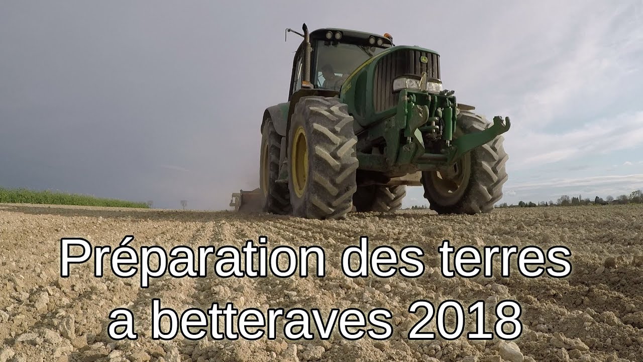 La préparation des terres à betteraves 2018