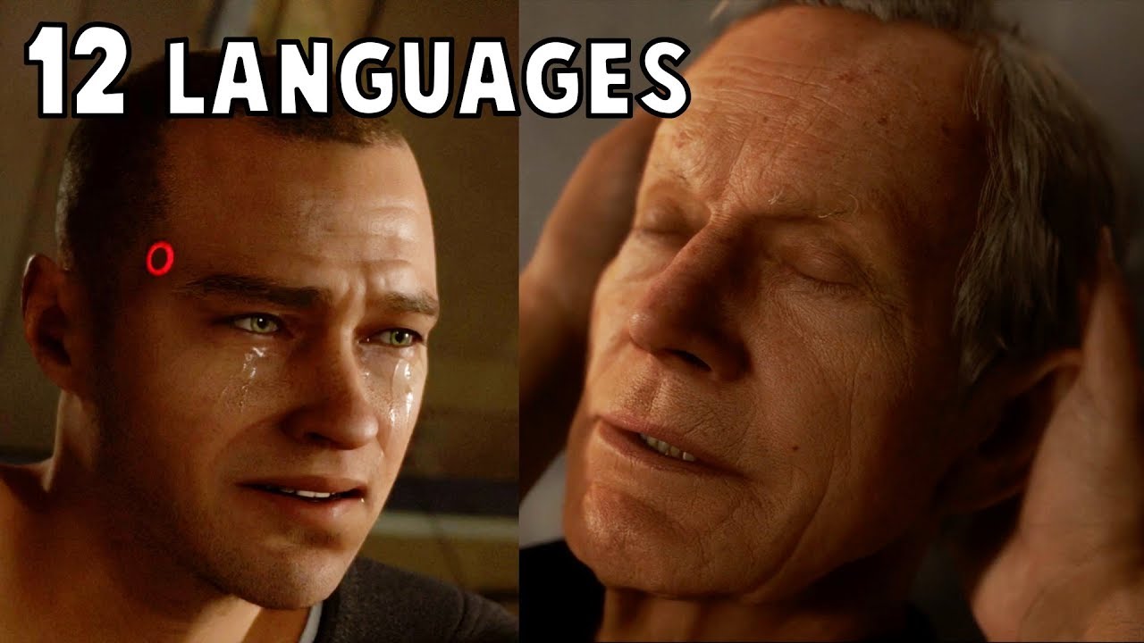 Markus Calls Carl Dad in 12 Different Languages - Detroit Become Human