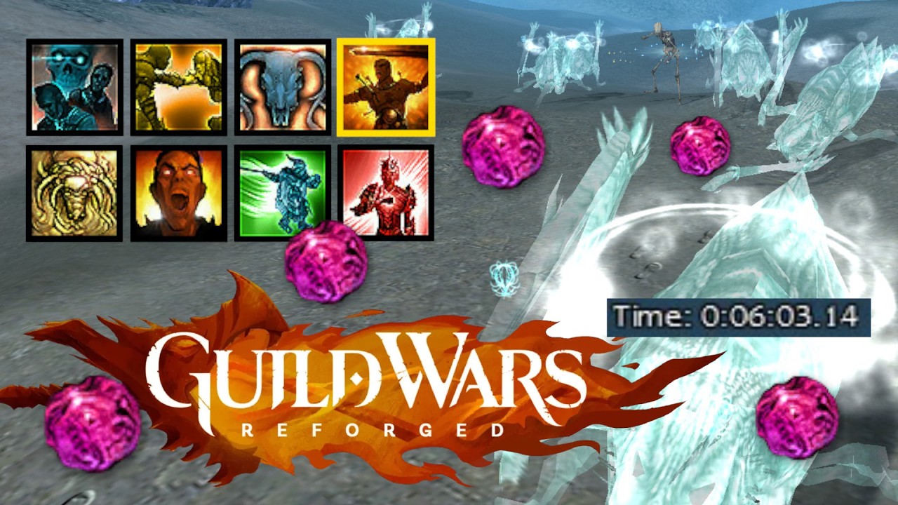 Smite Crawler Ecto farm in 6:03 - Warrior PoV - Guild Wars Reforged