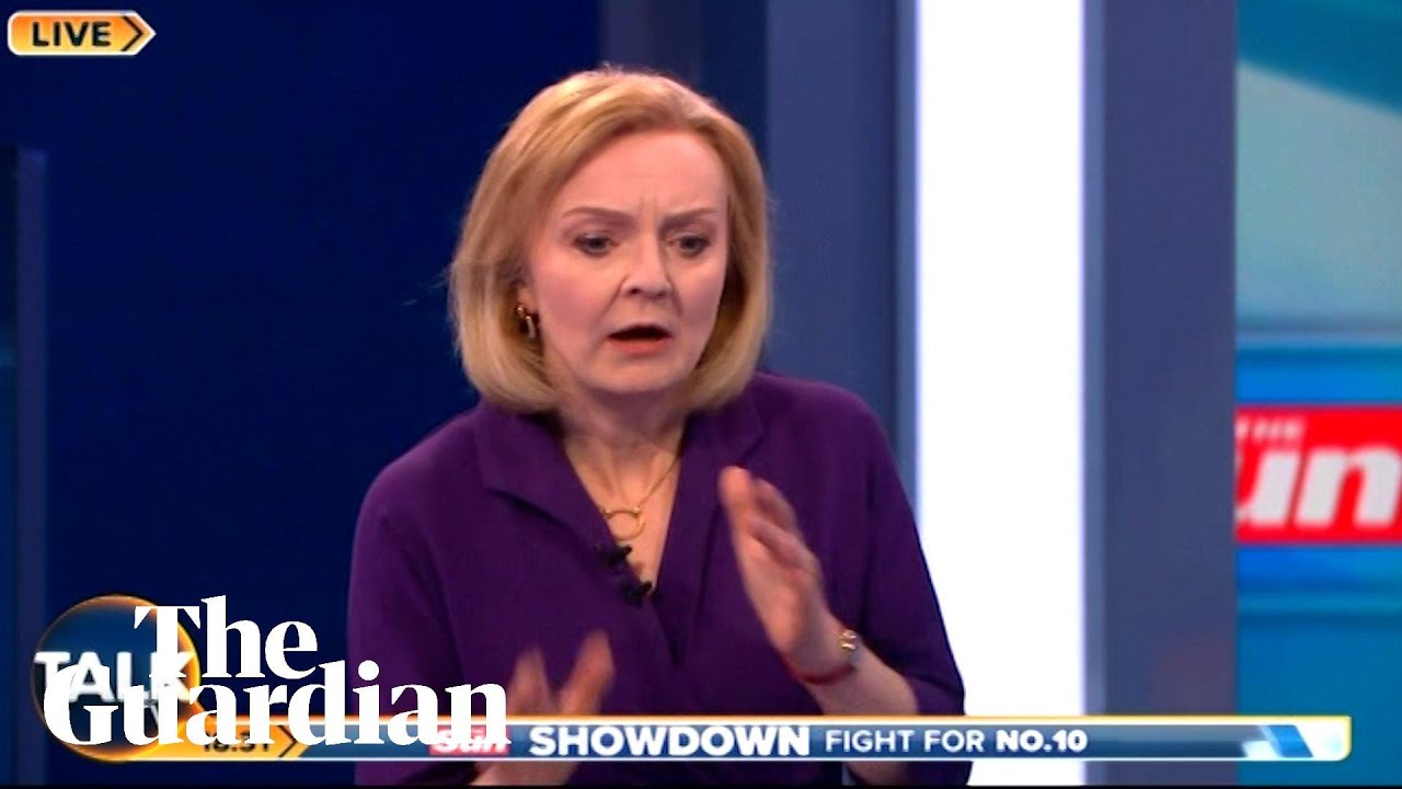 Liz Truss and Rishi Sunak debate pulled off air after presenter faints on stage