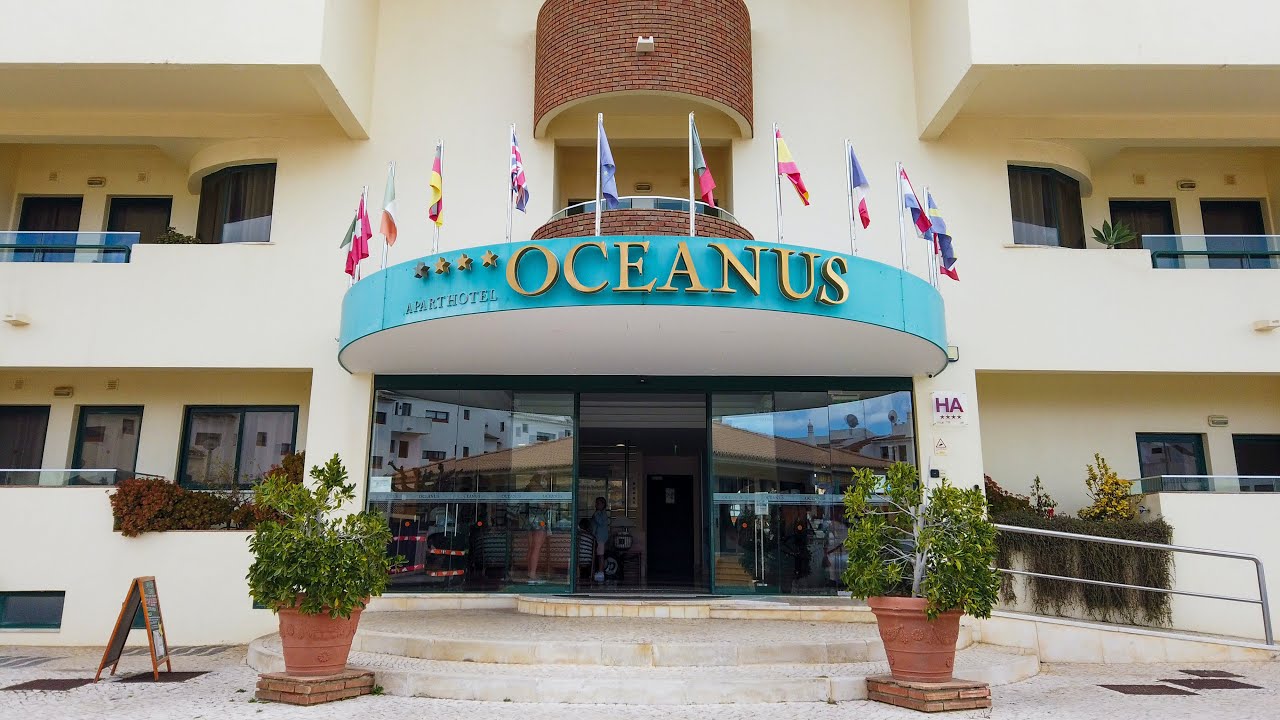 Тур по апарт-отелю Oceanus в Ольюс-де-Агуа, Албуфейра, Алгарве, Португалия 4K